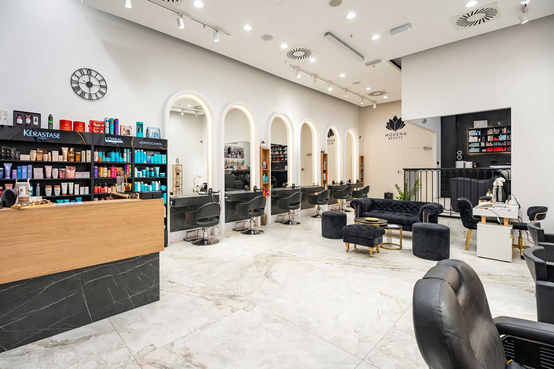 Enterijer Modena Beauty Centra